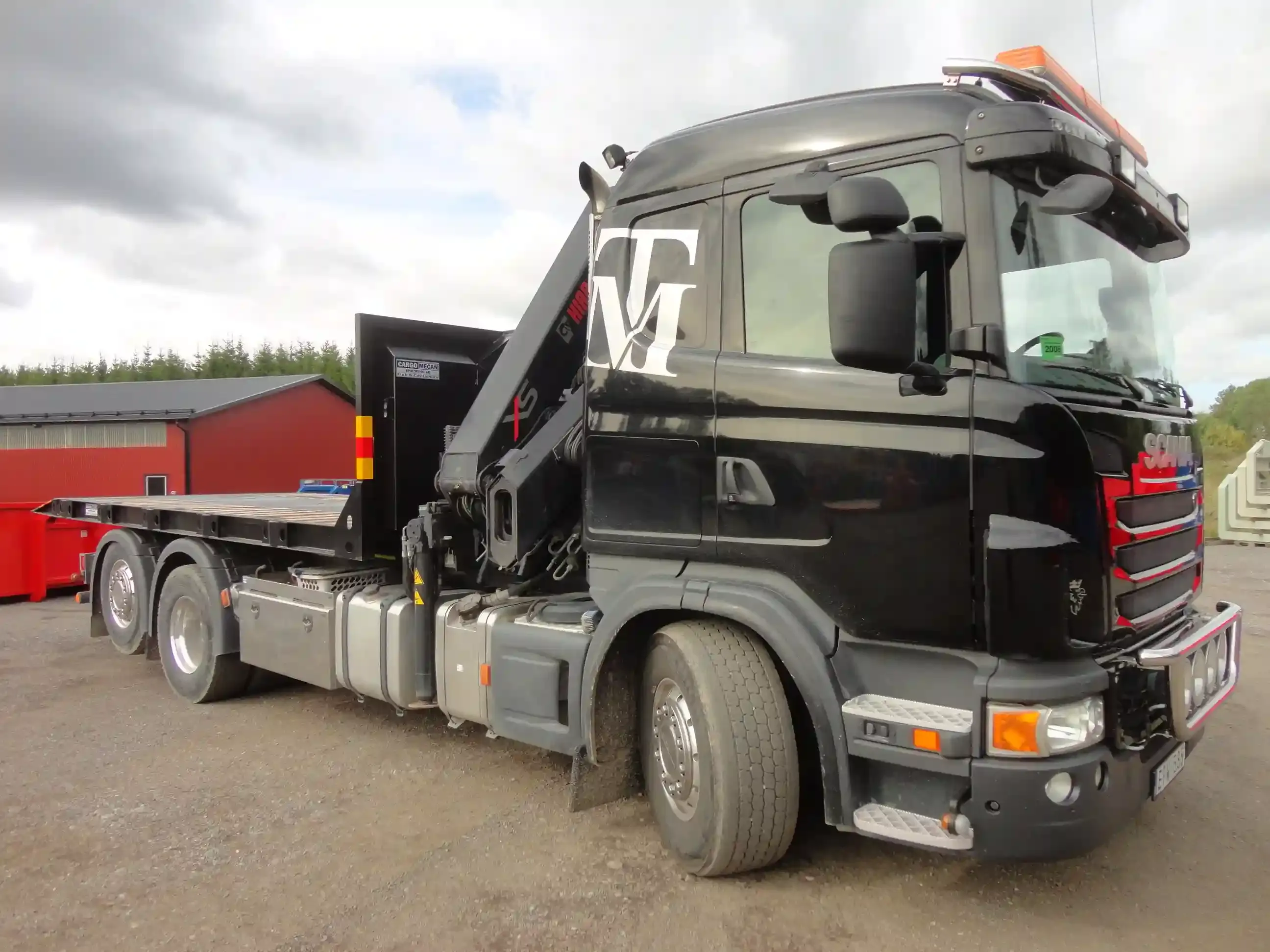 Maskinflak 16t pa bil 002